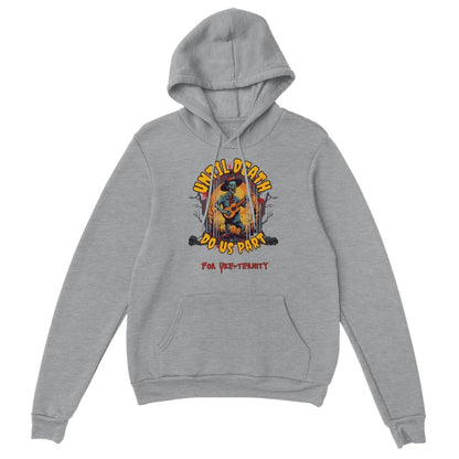 UDDUP Uke-ternity - Classic Unisex Pullover Hoodie - Uke Tastic - Sports Grey - Free Delivery - Uke Tastic