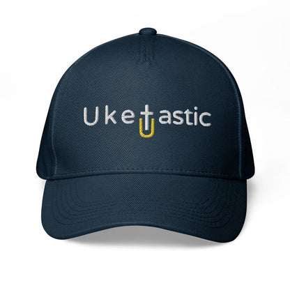 UT - Crucifix of Jesus Christ Classic Christian Logo Design Baseball Cap - Uke Tastic - French Navy - Fashion Accessories - Uke Tastic Ukuleles