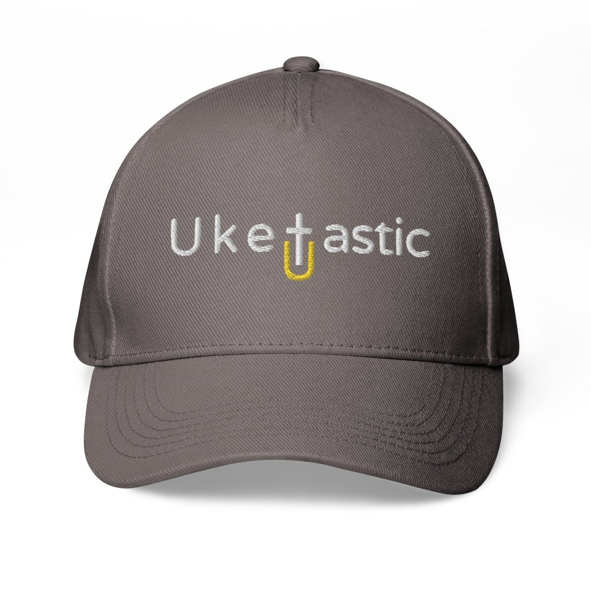 UT - Crucifix of Jesus Christ Classic Christian Logo Design Baseball Cap - Uke Tastic - Graphite Grey - Fashion Accessories - Uke Tastic Ukuleles