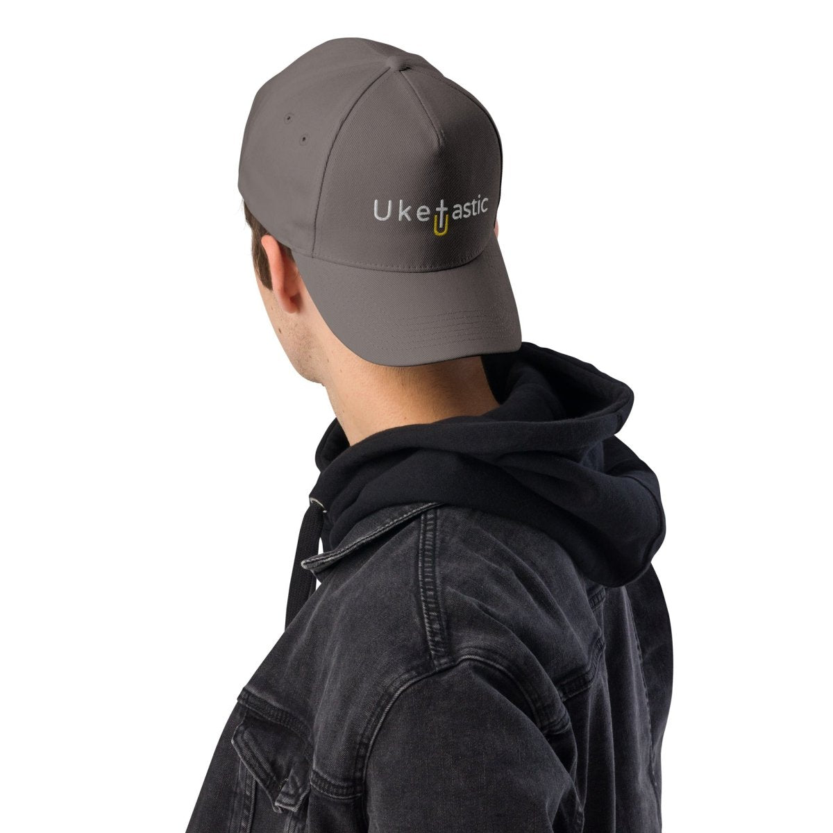 UT - Crucifix of Jesus Christ Classic Christian Logo Design Baseball Cap - Uke Tastic - Graphite Grey - Fashion Accessories - Uke Tastic Ukuleles